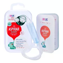 Aspirador Sugador Nasal Para Bebês Likluc Premium Cor Branco