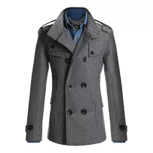 Sacos Abrigos Largos Slimfit Doble Boton Premium Winter Coat