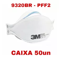 Caixa 50un - Respirador 9320br Pff2 N95 3m - 50un