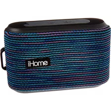 Ihome - Altavoz Bluetooth Recargable De Tela Resistente Al A