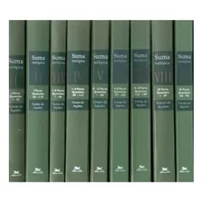 Coleção Suma Teológica 9 Vol De São Tomas De Aquino Completo