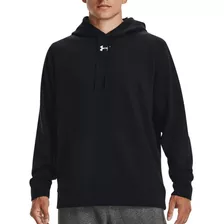 Sudadera Fitness Under Armour Hustle Fleece Hoody Negro Homb