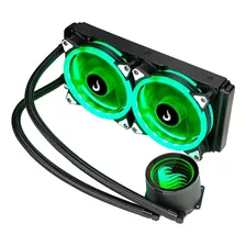 Water Cooler Gamer Rgb 240mm Intel E Amd Preto - Rise Mode