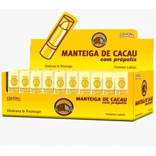 Manteiga De Cacau Com Própolis Protetor Labial Ziinziin 50un