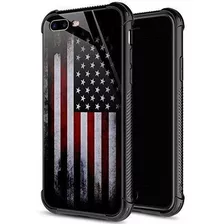 Funda Para iPhone 8 Plus, 9h De Vidrio Templado Para iPhone 