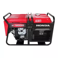 Generador Portátil Honda Et12000 8800w Trifásico Con Tecnología Avr 220v/380v