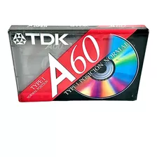 Casette Tdk Audio A60 Type I Vintage Alta Calidad