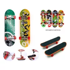 Skate De Dedo Com Lixa Fingerboard Presente Para Criança