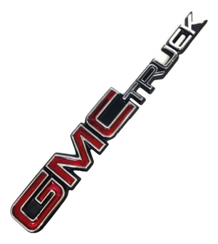 Emblemas Tapa Trasera Sierra Gmc Truck Cromado 1988-1999 Foto 2