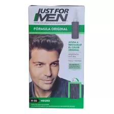 Just For Men Tintura En Shampoo Color Negro