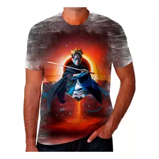 Camiseta Camisa Anime Naruto Mangá Desenho Menino Tv R5