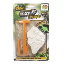 Dino Fossil Escavação Brilha No Escuro Dmt5753 - Dm Toys