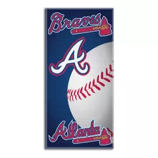 Toalla De Playa Emblema De Mlb Atlanta Braves, 28 X 58 ...