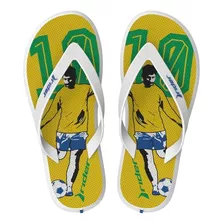 Chinelo Dedo Masculino Rider R1 Torcida Futebol Brasil Copa