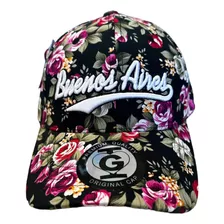 Gorra Estampada Floreada De Mujer Buenos Aires