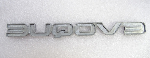 Logo Emblema Trasero Negro/cromado Land Rover Evoque Foto 4