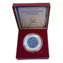 Áustria- 25 Euro 2010 - Energias Renováveis- Proof (niobio