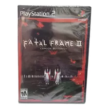 Fatal Frame 2 Crimson Butterfly Playstation 2