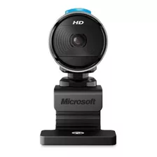 Cámara Web Microsoft Lifecam 5wh-00002 Hd 30fps Color Gris/negro