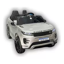 Carrinho Elétrico Infantil Range Rover Evoque Cinza 12 Volt