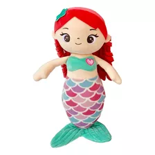 Pelúcia Boneca Sereia 50 Cm - Amigos Do Coração - Dm Toys