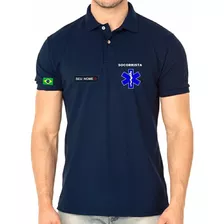 Camisa Gola Polo Socorrista Bordado Mod2