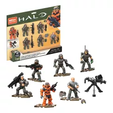 Set De Construcción Mega Construx Halo Unsc Marine Platoon P