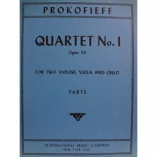  Quartet Nº 1 Op 50 2 Violins, Viola And Cello Prokofieff