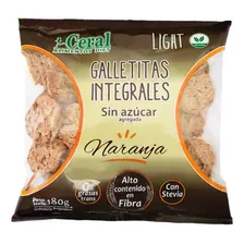 Galletas Integrales De Naranja S/azucar Veganas Ceral 180g