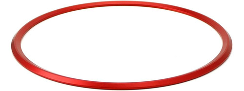 Emblema Central De Aluminio Rojo, Compatible Con Porsche Cay Foto 3