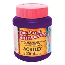 Pva Tinta Fosca Artesanato Violeta 516 Acrilex 250ml