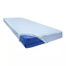 Capa Impermeável Para Mini Cama 1,50m X 0,70m X 0,12m Cor Branco Desenho Do Tecido Liso