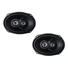 Alto Falante 3 Vias Symphony Rs 6x9 Tx 6x9'' 200w Rms Par Cor Preto