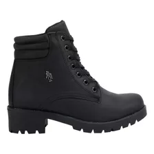 Bota Hiker Track Hpc Polo Negro Para Mujer 706