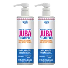 Kit 2 Higienizando Juba Shampoo Inteligente Widi Care 500ml
