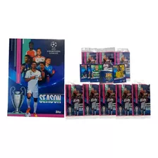 Uefa2023/2024 Álbum Capa Cartão+ 20 Envelopes 100 Figurinhas