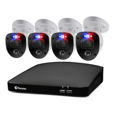 Cámara De Seguridad Swann Enforcer 4k Uhd 8ch 4c, Hdd 2 Tb