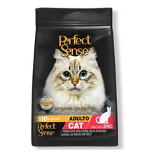 Alimento Perfect Sense Gato Adulto Sabor Pollo En Bolsa De 3kg