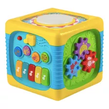 Cubo Interactivo Para Bebé Con Luces Y Sonidos Winfun +8m