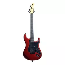 Guitarra Stratocaster Tagima Sixmart Vermelha Com Efeitos