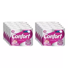 Pack X 10 Papel Confort 40x50mts Panal Mega Doble Hoja