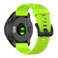 Pulseira Sport Para Garmin Forerunner 945 / 935 Fenix 5 Plus Cor Verde-limão Largura 22