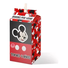 Mickey Mouse Cajas Souvenirs 20x9cm X10 Personalizadas