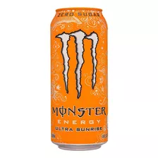 Energizante Monster Energy Sunrise Lata 473 Ml Pack X 6