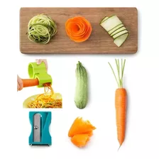 Espiralizador De Legumes + Apontador De Cenoura E Frutas