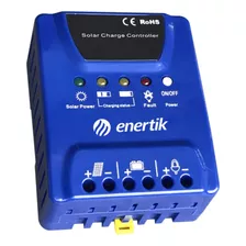 Regulador De Voltaje Para Panel Solar 12v/24v 20a - Enertik