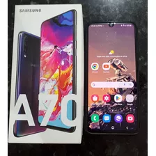 Celular Samsung Galaxy A70 Preto