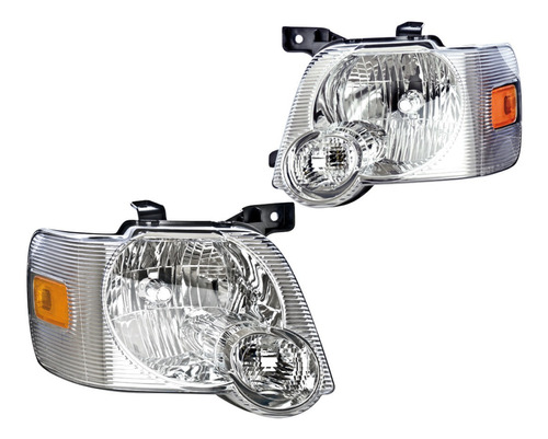 Par De Faros Depo Ford Explorer 2010 2009 2008 2007 2006 Foto 5