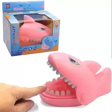 Brinquedo Mordida Do Tubarao Shark Ataack (rosa) Envio Imedi