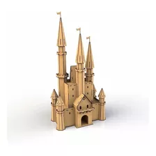 Castelo Princesas Mdf Cortado A Laser Poly Barbie Suzy